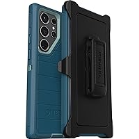 OtterBox Galaxy S23 Ultra (Only) - Defender Series Case - Manoeuvre - Rugged & Durable - with Port Protection - Holster Clip Kickstand - Microbial Defense Protection - Non-Retail Packaging