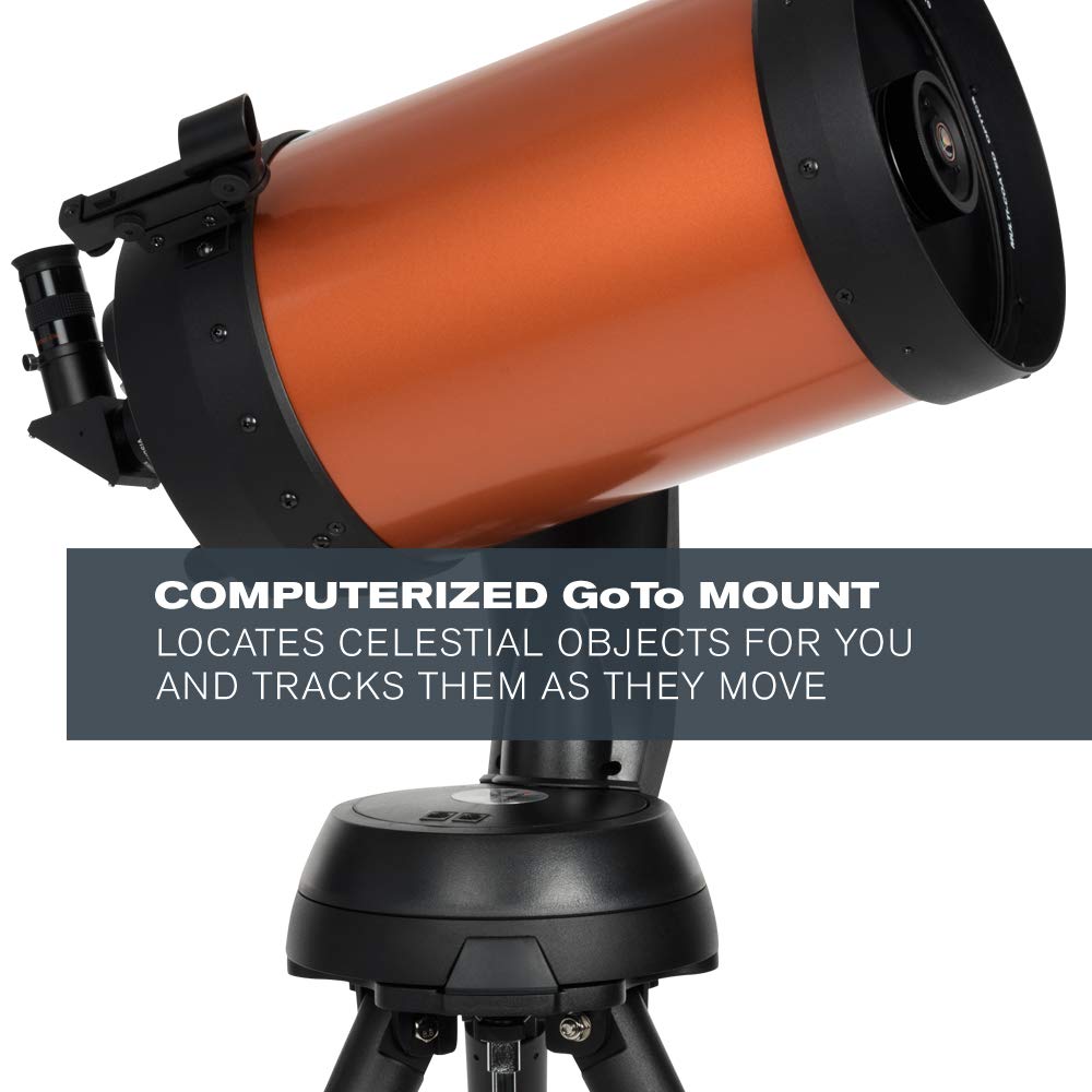 Celestron - NexStar 8SE Telescope - Computerized Telescope for Beginners and Advanced Users - Fully-Automated GoTo Mount - SkyAlign Technology - 40,000+ Celestial Objects - 8-Inch Primary Mirror