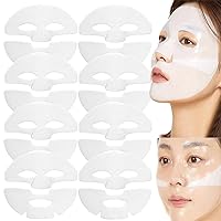 SKINQUEEN Bio-Collagen Deep Mask, Bio Collagen Face Mask, Pure Collagen Films Korean Deep Hydrating Firming Overnight Hydrogel Mask, Improve Moistur, Elasticity and Wrinkle (8Pcs)