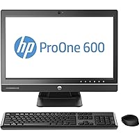 Renewed HP ProOne 600 G1 AIO Desktop PC i3-4360S 8Gb RAM 500GB HDD Windows 10 With 30 days Return, 90 Days Exchange