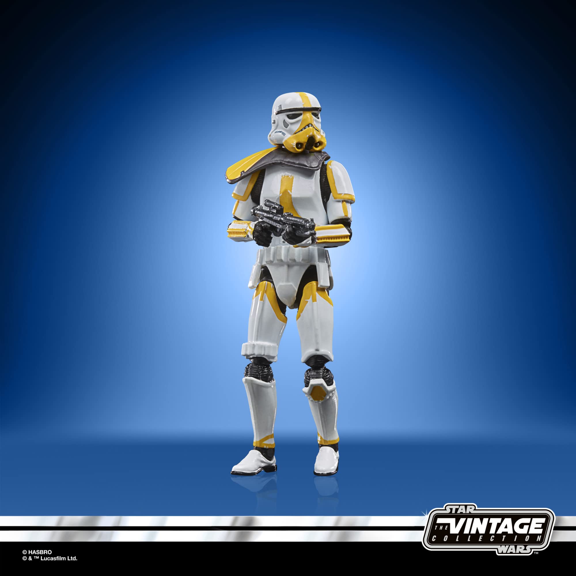 STAR WARS The Vintage Collection Artillery Stormtrooper Toy, 3.75-Inch-Scale The Mandalorian Action Figure, Toys for Kids Ages 4 and Up