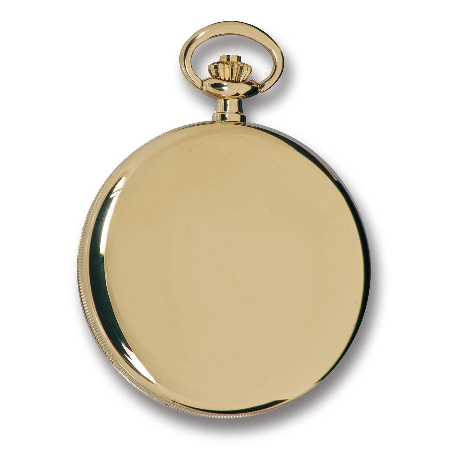 Rapport London, Quartz Full Hunter Gold Plated Pocket Watch with Champagne Dial