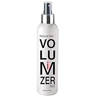 Instant Natural Hair Volumizing Spray + Hair Thickener for Fine Hair- Thicker Hair in 30 Seconds Naturally - Experts Recommended Hair Products for Women & Men (8oz)