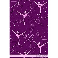 Dance Journal: Notebook Journal For Teens and Adults | 120 Pages | Grey Lines | Glossy Cover | 6 x 9 In
