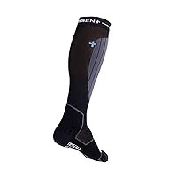 GFX Compression Hybrid DLX-Merino Wool Low-Profile High-Performance Ski Socks