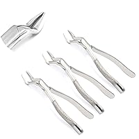 DDP Dental Forceps 65 Upper INCISORS ALVEOLAR Bone Teeth EXTRACTING 3 Pieces Instruments