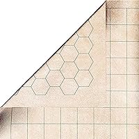 Role Playing Play Mat: MEGAMAT Double-Sided Reversible Mat for RPGs and Miniature Figure Games - 34 1/2in x 48in