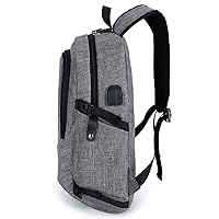 Men&women Backpack Male Waterproof Travel Sport Backpack Oxford Casual Backpack (black)
