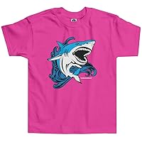 Threadrock Little Girls' Shark Toddler T-Shirt