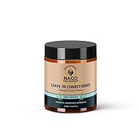 Leave-In Hair Conditioner 100% Natural Ingredients, chemical & Sulfate Free, 8 Fl Oz