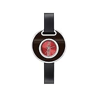 666-283 Watch 666BARCELONA Stainless Steel RED Black Woman