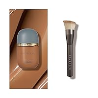 COVER FX Power Play Buildable Medium to Full Coverage Foundation, D1 + Custom Application Brush