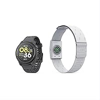 COROS PACE 3 Sport Watch GPS Black Silicon + COROS Heart Rate Monitor