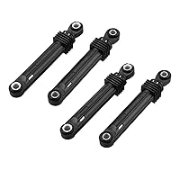 4 Pcs 100N ，Compatible For LG Washing Machine Shock Absorber Washer Front Load Part Black Plastic Shell Home Appliances Accessories