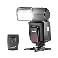 TT520ⅡUniversal On-Camera Electronic Speedlite + AT-16 2.4G Wirel Guide Number 33 S1 S2 Modes Repl Ment for Pentax