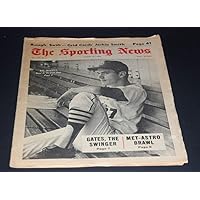 THE SPORTING NEWS COMPLETE NEWSPAPER AUGUST 24 1968 DAL MAXVILL ST LOUIS CARDS