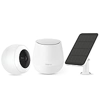 Noorio Home Security System with Solar Panel x1, B311 Camera x1, Smart Hub x1