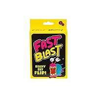 Fast Blast - Card Game for Families and Friends for Family Game Night - Quick-Replayable Game for 2 to 6 Players, Family Card Games for Ages 8 and Up