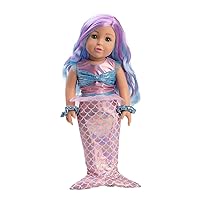 ADORA Amazon Exclusive Amazing Girls Collection, 18” Realistic Doll with Mermaid Outfit, Birthday Gift for Kids and Toddlers Ages 6+ - Mermaid Millie!
