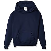 Hanes Boys' EcoSmart Fleece Hoodie, Hooded Sweatshirt for Boys, Pullover Sweatshirt