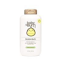 Baby Bum Foaming Bubble Bath | Tear Free for Sensitive Skin with White Ginger| Natural Fragrance | Gluten Free and Vegan | 12 FL OZ