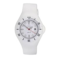 Women's JTB01WH Quartz White Dial Plastic Watch