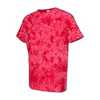 Dyenomite Crystal Tie Dye T-Shirt XL Red