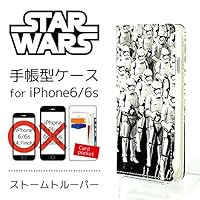 Star Wars STW-52B Flip Case for iPhone 6s/iPhone 6, Stormtrooper