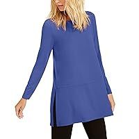 Womens Boat-Neck Tunic (XX-Small, Blue Angel)