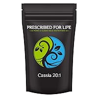 Prescribed For Life Cassia Powder 20:1 | Ground Cinnamon Spice for Cooking and Baking | Natural Cinnamon Bark | Vegan, Gluten Free, Non GMO | Cinnamomum Cassia (5 kg / 11 lb)