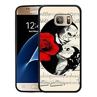 Galaxy S7 Case,S7 Case,phantom of the opera pop art Black Rubber Case For Samsung Galaxy S7