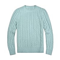 Men's Fall Wool Casual Half Zip Cardigan Jacket Winter Long Sleeve Sweater Pullover