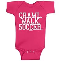 Threadrock Unisex Baby Crawl Walk Lift Fish Golf Soccer Hockey Infant Bodysuit