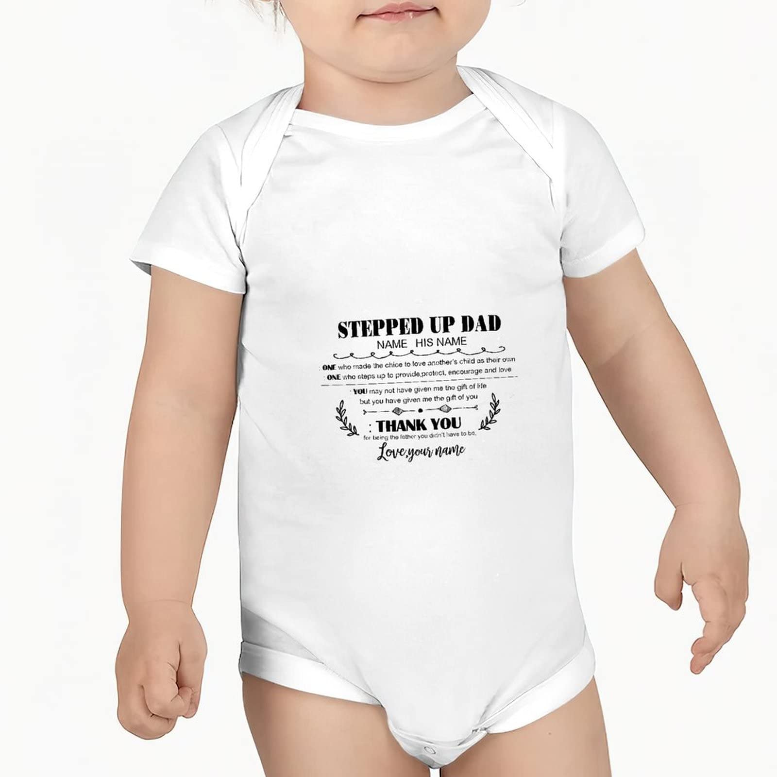 Baby Bodysuits Cotton Sleep And Play Flexible For Newborn Baby Boy Girl Infant One-Piece Short-Sleeve Gender Reveal Gifts