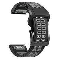 Smart Watch Band Straps for Garmin Fenix 7X, Fenix 6X,3hr, Fenix 5X, Descent MK2, Enduro, Tactix Delta Bracelet Quick Fit Release Sport Wristband 26mm Correa