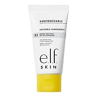 SKIN Suntouchable Invisible SPF 35, Lightweight, Gel-based Sunscreen For A Smooth Complexion, Doubles As A Makeup Primer, Vegan & Cruelty-Free, Packaging May Vary