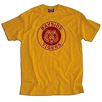 Saved By the Bell Bayside Tigers Gold Adult T-shirt Tee