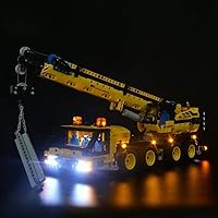 Led Light Kit for Lego 42108 Technic Mobile Crane Truck Model (Not Include Building Block Model)