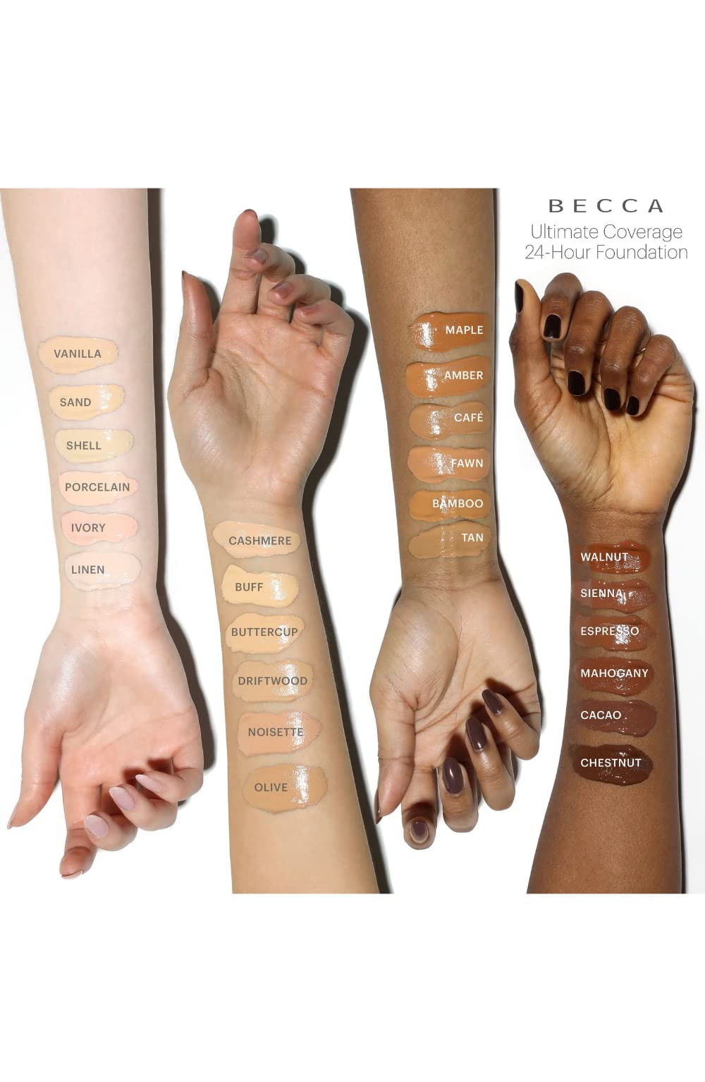BECCA Skin Love Weightless Blur Foundation 1.23oz / 35ml (Sienna)