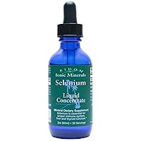 Liquid Selenium, Selenium Drops, Sodium Selenate Supplement, Support Liver Health and Thyroid Function, Immune System Support, 2 oz