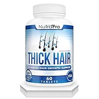 Thick Hair Growth Vitamins– Hair Growth Pills With DHT Blocker Stimulates Faster Hair Growth for Weak, Thinning Hair–Biotin Hair Supplements with Keratin & Collagen Helps Men&Women Grow Perfect Hair.