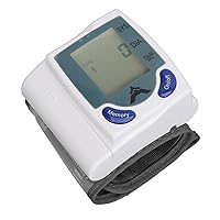 Wrist Blood Pressure Monitor, Electric Wrist Blood Pressure Monitor with High Definition Screen, Full Automatic Bp Monitor with Large Cuff, Digital BP Machine for Home Use