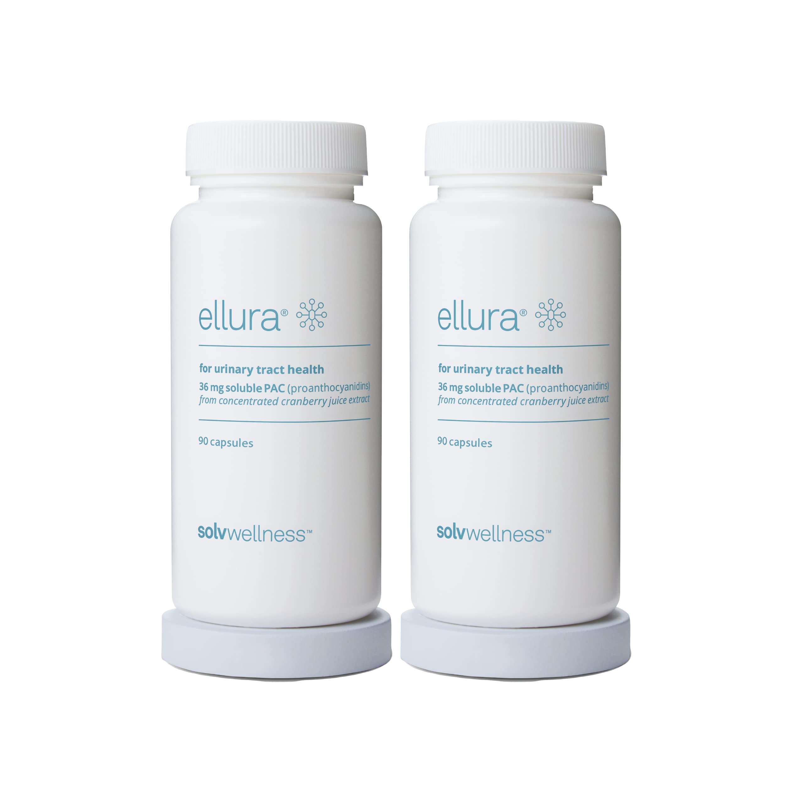 ellura 36 mg PAC (180 caps) – Highly Effective Urinary Tract Supplement