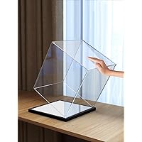 Suitable for Lego Display Boxes. Simple self-Assembly countertop Box, Acrylic Transparent dust-Proof Box, (Mirror Style, Suitable for Lego Ferris Wheel 31119)