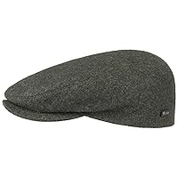 Lipodo Sport Flat Cap - Flat Cap for Men and Women - Flat Hat with Peak - Sporty Peaked Cap Transition Period and Winter