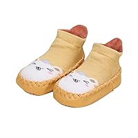 Baby Anti-Slip Socks Shoes Boys Girls Indoor Slippers Baby Sneakers Kids Lightweight Cute Prints Trainers First