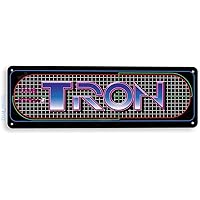 Tin Sign Tron Arcade Shop Game Room Marquee Metal Sign Decor Retro Console A655
