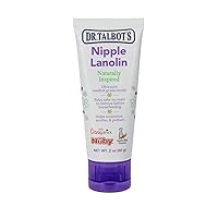 Naturally Inspired Nipple Lanolin to Moisturize, Soothe & Protect, Ultra Pure Medical Grade, Baby Safe
