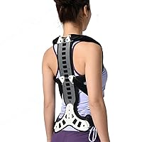 Kyphosis Corrector Brace, Adjustable Back Posture Corrector, Upper Back Support for Men Women, for Kyphosis Hunch Relief, and Hunchback Or Lordosis Spine Treatment(Size:L Code)