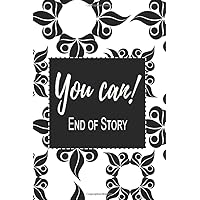 You Can! End Of Story: Discreet Coffee Enema Logbook / Track Your CE Therapy Health Progress / Liver Detox / Juice Recipes / Supplies / Equipment in ... Black White Paisley (Coffee Enema Log Books)